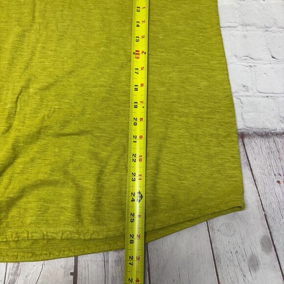 Eileen Fisher Cap Sleeve Tee T-Shirt Top Size Large D042 -18 - Picture 4 of 11